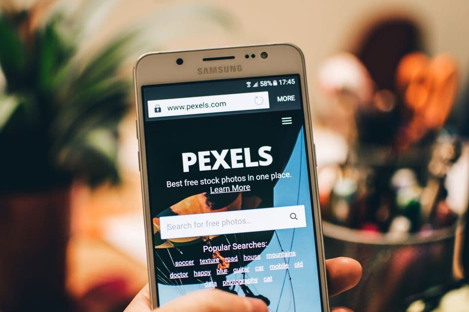 Landing page responsiva otimizada para telemóvel